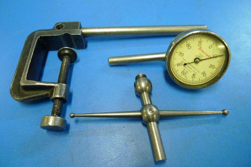Starrett no. 196 dial test indicator clamp &amp; hole attachment machinist tools *f for sale