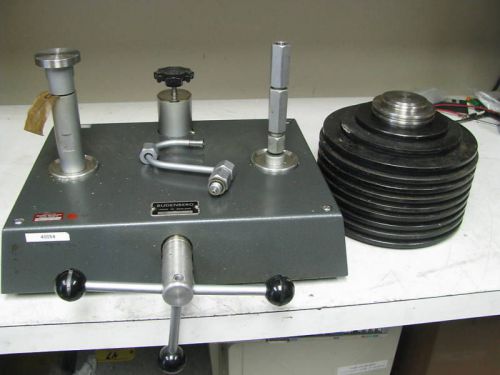 Budenburg Deadweight Tester / Pressure Standard