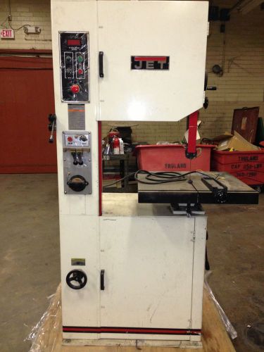 (1) Used Jet 414482 Vbs-2012, 20&#034; Vertical Bandsaw