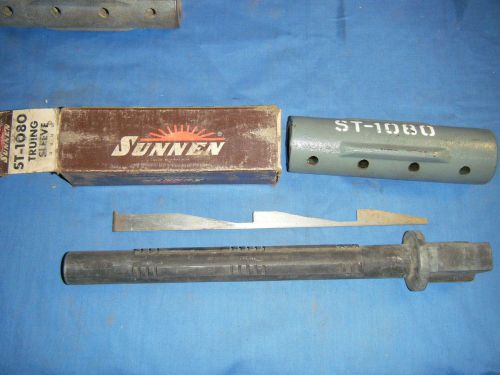 Sunnen Hone Mandrel 1080 - New Old Stock with Truing Sleeve, Box, Wedge &amp; Stone