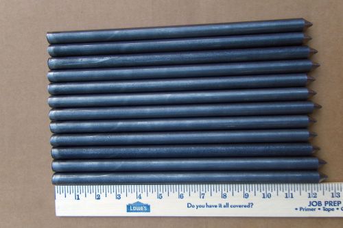 SALE- 12 PCS 5/8&#034; Dia 1040 CR Steel Rod,Metal Bar,Lathe Machining,Around 12 Feet