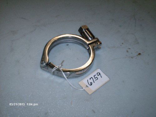 Tri-Clover S/S Sanitary HD Flange Clamp 3&#034; Lot of 5 (NEW)