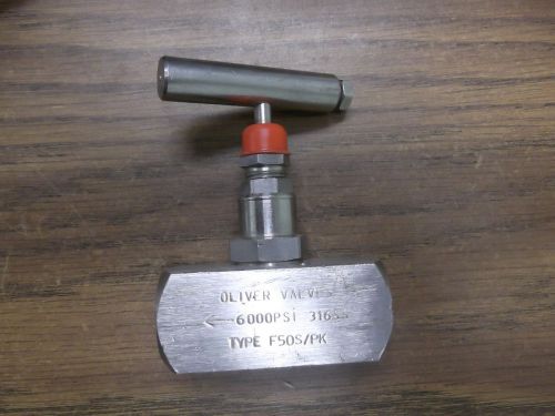 Oliver Valve Type F50S/PK