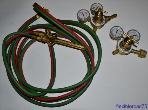 250-80-540 &amp; 250-15-510 Regulators + WH26FC VEC FB Torch Handle + 20&#039; Hose