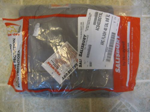 NEW Salisbury arc flash bib overalls 40 Cal ACB4030GYXL Grainger 3YB13