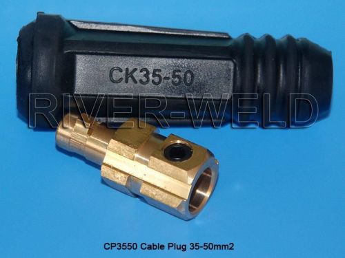 Cp3550 cable plug quick fitting connector ck35~50mm2 fit 300~400amp for sale