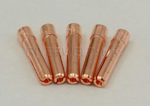 10N24S 3/24&#034; TIG Collets Stubby Fit TIG Welding Torch PTA DB SR WP 17 18 26, 5PK