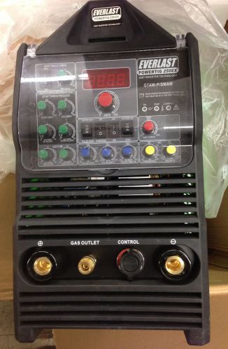 Everlast powertig 250ex gtaw-p 250a ac/dc tig-stick pulse welder  250 for sale