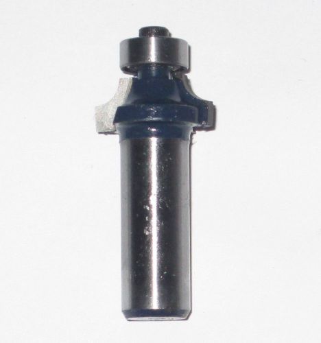 3/16&#034; ROUND-OVER ROUTER BIT W/ 1/2&#034; SHANK &amp; CARBIDE TIP (TCT) [CORNER ROUNDOVER]