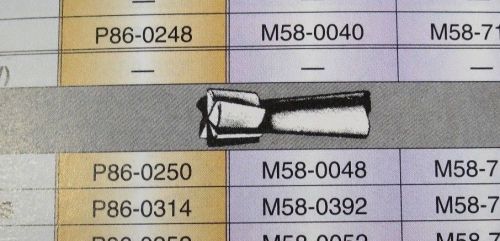 Set of 10 SS White Burs FG39 Inverted Cone