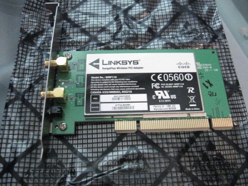 Cerec LInksys RangePlus Wireless PCI Adapter