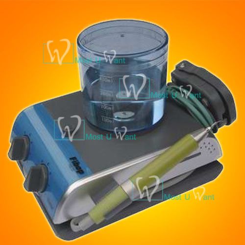 Dental Ultrasonic Scaler Auto Water Liquid Dosing Wireless Foot Pedal EMS Tips