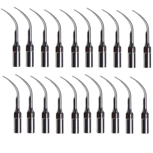 20pc Dental Ultrasonic Piezo Scaler Scaling Tips G1 fit EMS Woodpecker Handpiece