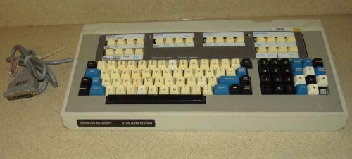 ^^ PERKIN ELMER 3700 DATA STATION VINTAGE KEYBOARD / INPUT  -ee