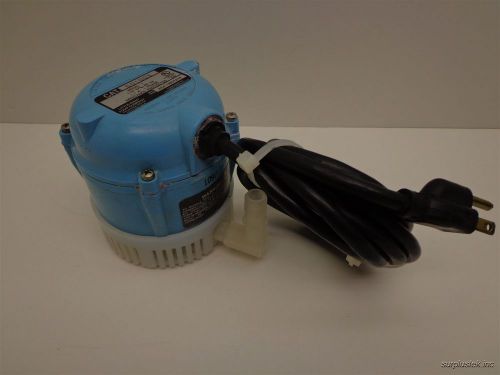 Little Giant model 1 3.4 GPM 1/150 HP Submersible Fountain Pump 501003 Warranty