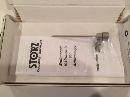 Storz High Flow Arthroscope Sheath 70 Degree Cam Lock Fixed Stopcock 28303CH