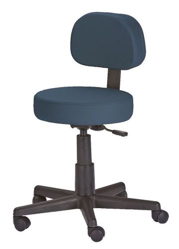 Adjustable medical pneumatic rolling stool with back support salon spa - bad ash for sale