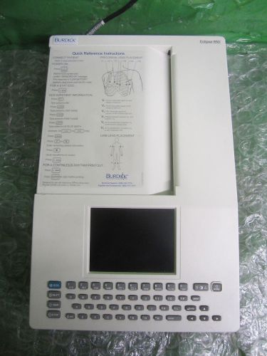 Burdick Eclipse 850 EKG/ECG (parts or not working)