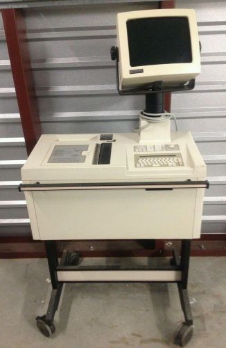 Marquette Case 12 EKG Machine Cart