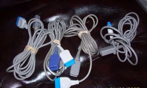 LOT OF 4 Nellcor Oxismart XL SpO2 ADAPTER CABLE