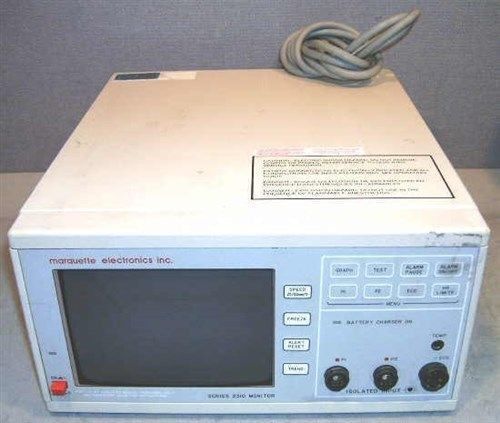 Marquette model 2310 patient monitor for sale