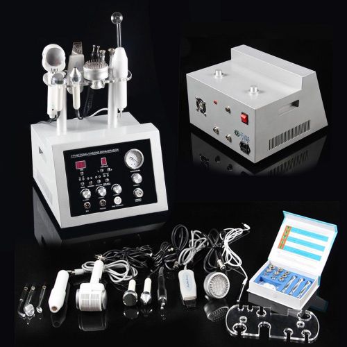 7in1 Pro Hot&amp;Cold Hammer Ultrasonic BIO Photon High Frequency Scrub Dermabrasion