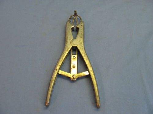 Vintage Elastrator Ranch Veterinary Castration Tool