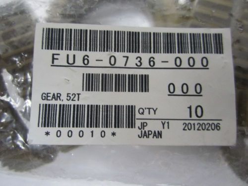 New(10EA)-CANON IR5000/IR5020 52T Fuser Gear OEM PART Canon FU6-0736-000