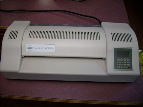 GBC HEAT SEAL H600 PRO POUCH LAMINATOR