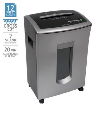 GoECOlife Commercial-grade 12-sheet Cross-cut Shredder