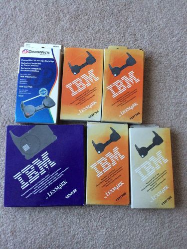 4 IBM Easystrike Lift-off Tape #1337765 Easystrike Correctable Ribbon #1380999