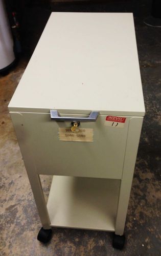 Rolling METAL LETTER FILE CABINET