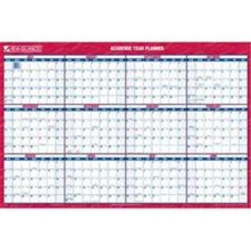 At-A-Glance Large Vertical/Horizontal Academic Erasable Wall C