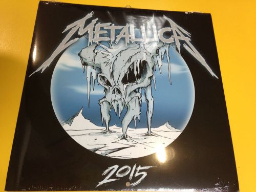 CALENDAR OFFICIAL 2015 METALLICA MUSIC GROUP COLLECTION CALENDER