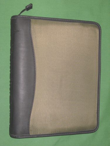 Classic ~1.25&#034;~ green ~ sport franklin covey planner binder organizer nylon 5888 for sale