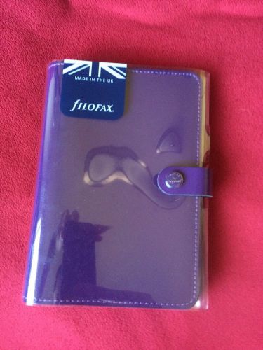 Filofax personal size Purple