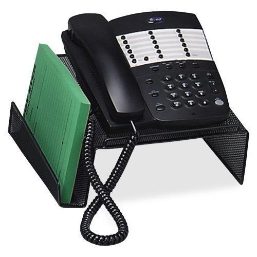 Universal Office Products 20015 Mesh Desktop Telephone Stand, Black