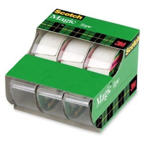 Scotch Magic Tape, 3/4 in x 300 in, 3 Ct