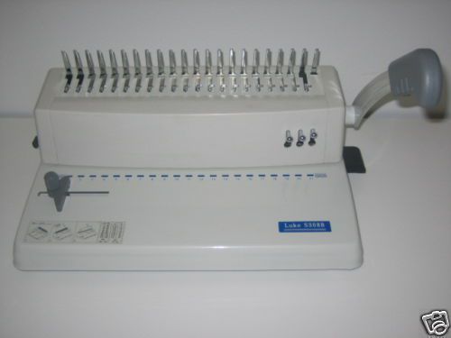 Comb Punch/Binding Machine PLUS 100 FREE COMBS 100% Metal BRAND NEW!!!