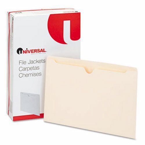 Universal Economical File Jackets, Legal, 11 Point Manila, 100/Box (UNV72500)