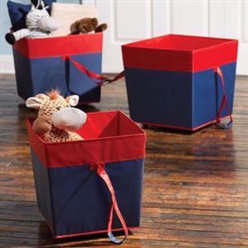 Med Wheeled Toy Storage Navy Storage &amp; Organization 36181305.04