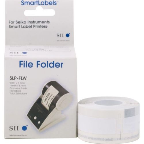 SEIKO (SMART LABEL PRINTERS) SLP-FLW SEIKO INSTRUMENTS 260-LABELS 9/16 X 3-7/...