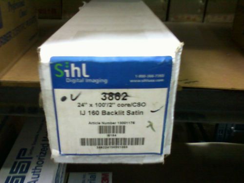 Sihl Digital Imaging Blacklit For Printing On 24 x 100&#039; Part # 3862