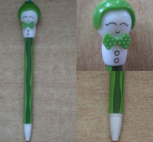 Vegetable Series Blue Ball pen Cucumber style Green Cute NEW Watermelon x&#039;mas