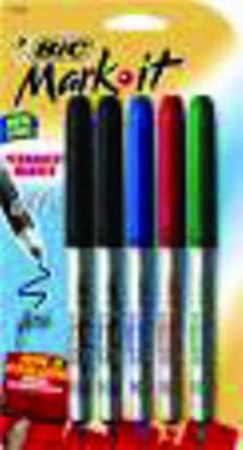 BIC Markit Permanent Marker 5 Pack