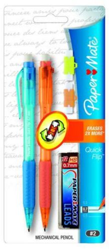 Sanford paper mate quick flip mechanical pencil starter set 0.7mm 2 count for sale