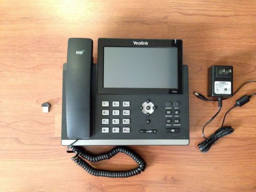 Yealink SIP-T48G Ultra-elegant Gigabit IP Phone HD Voice + Bluetooth + Power Adp