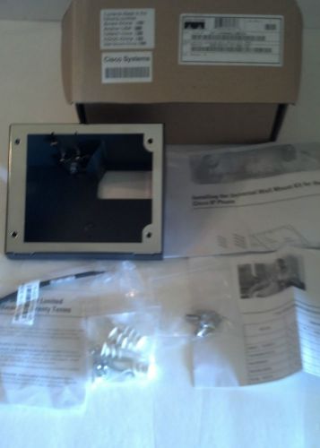 Cisco CP-LCKNGWALLMNT2 Locking Wallmount Kit for 7900 Series Brand New