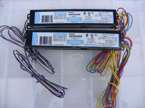 (2) ADVANCE T8-2 lamp diming ballast