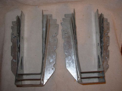 (6) Joist Hangers TECO Galvanized - For Double 2x10 - 2x12